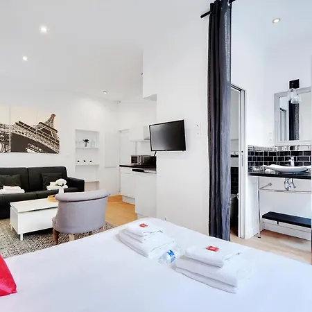 Charming And Calm Studio - 4P -Beaubourg Quarter-3